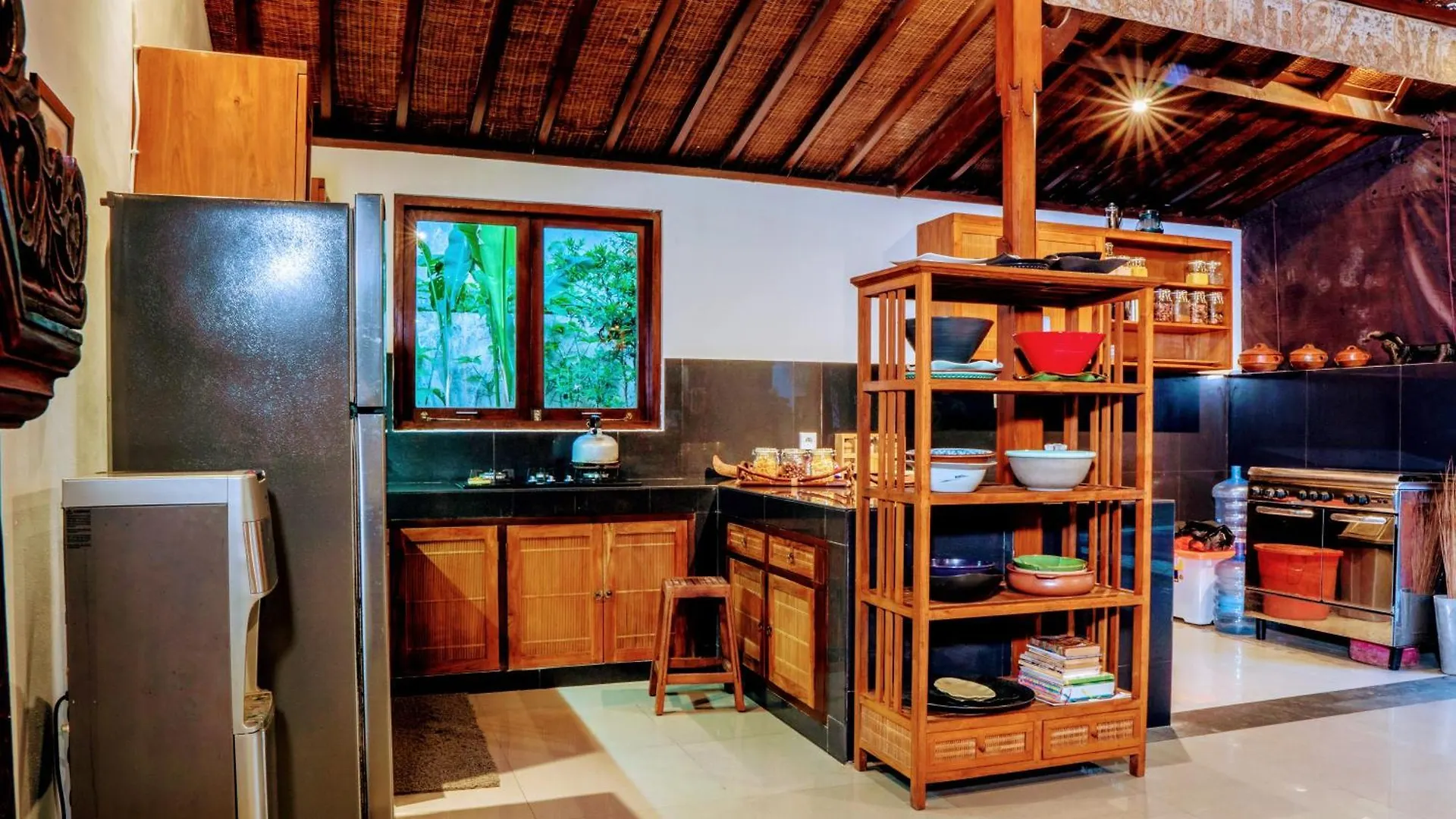ベッド・アンド・ブレックファスト Rumah Joglo ウブド インドネシア